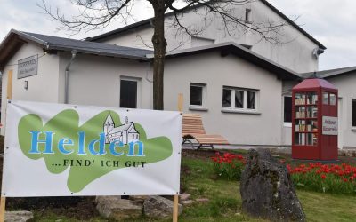 Dorfhaus Helden eingeweiht